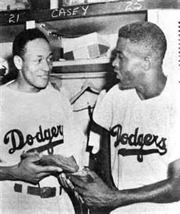 Dan Bankhead and Jackie Robinson