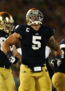 Manti Te'o looks to continue his successful ND career in the NFL